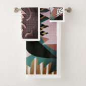 Art Deco Badhandtuch Set (Insitu)