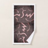 Art Deco Badhandtuch Set (Handtuch)