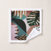 Art Deco Badhandtuch Set (Waschlappen)