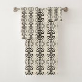 Art Deco Badhandtuch Set (Insitu)