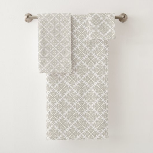 Art Deco Badhandtuch Set (Insitu)