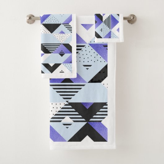 Art Deco Badhandtuch Set (Insitu)