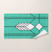 Art Deco Badhandtuch Set (Handtuch)