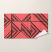 Art Deco Badhandtuch Set (Handtuch)