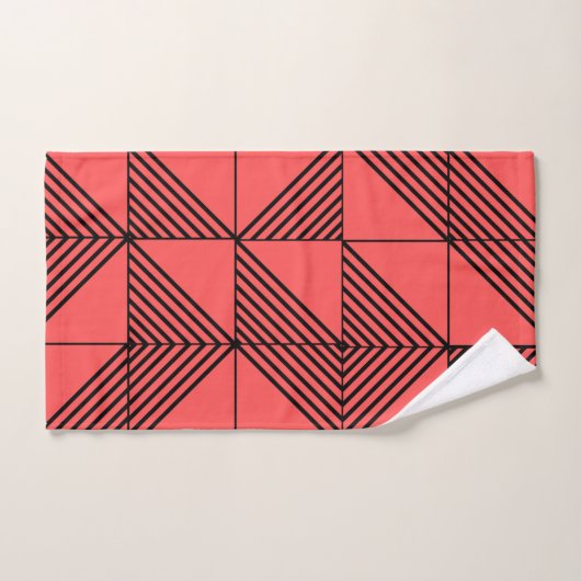 Art Deco Badhandtuch Set (Handtuch)