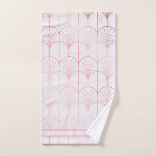 Art Deco Badhandtuch Set (Handtuch)