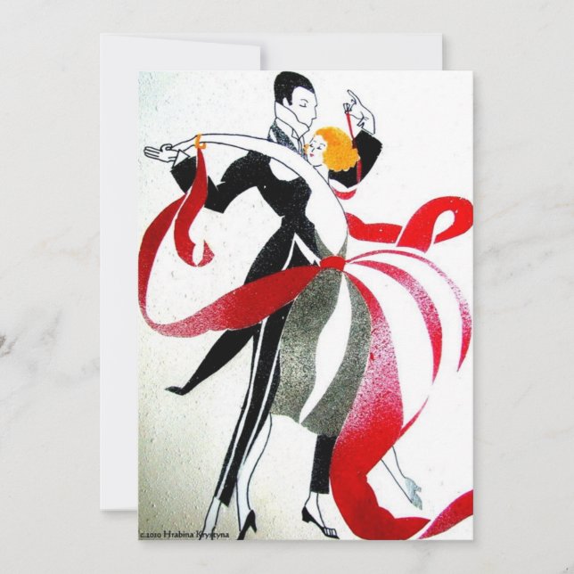 ART DECO BALLROOM DANCERS (Vorderseite)