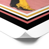 Art Deco "Bally Chausures" Poster 16 x 20 (Ecke)