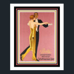 Art Deco "Bally Chausures" Poster 16 x 20<br><div class="desc">Schönes Vintag,  Art Deco,  Werbung für Bally Chaussure. Poster misst 16 x 20 Joco Studio.</div>