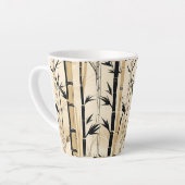 Art Deco Bamboo 12oz Tasse (Linke Ecke)