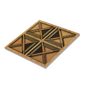Art Deco Bamboo Geometrisches Tile Fliese (Seite)