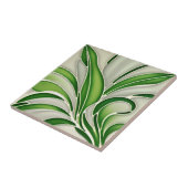 Art Deco Bamboo Leaf Tile Fliese (Seite)