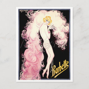 Art Deco, Barbette, Paris, Charles Gesmar, Vintage Postkarte