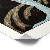 Art Deco Barbier Fashion Illustration Poster (Ecke)