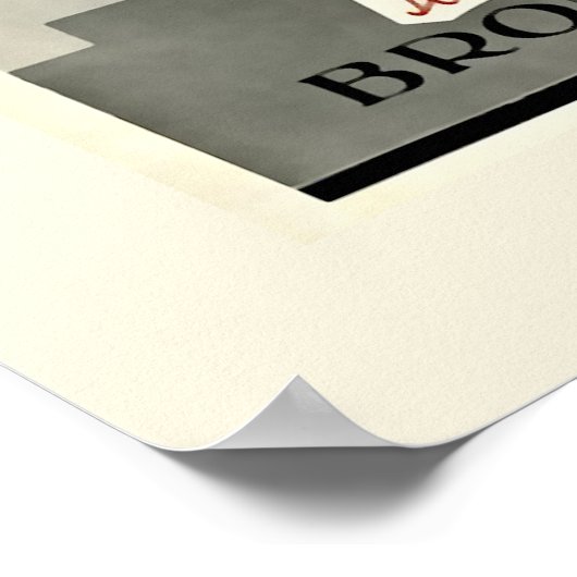 Art Deco Bath Soap Poster (Ecke)