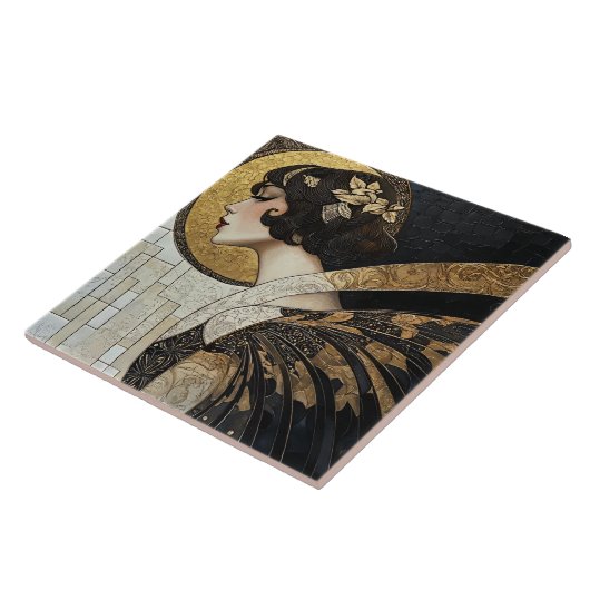 Art Deco Beauty Fliese (Seite)