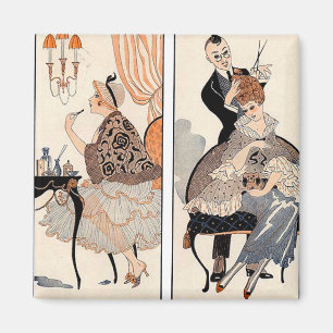 Art Deco Beauty Magnet