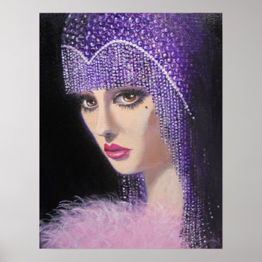 ART DECO BEAUTY POSTER (Vorne)