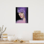 ART DECO BEAUTY POSTER (Küche)