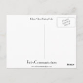 Art Deco Belgisches Ferry Poster Postkarte (Rückseite)