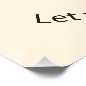 Art Deco Bi-Flugzeug - lass deine Fantasie. Poster (Ecke)