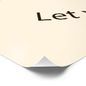 Art Deco Bi-Flugzeug - lass deine Fantasie. Poster (Ecke)