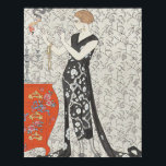 Art-Deco-Bild einer jungen Dame, die einen Brief v Poster<br><div class="desc">Dieses faszinierende Bild einer jungen Frau,  die einen Brief verbrennen hat den ganzen Charme und das Geheimnis von Agatha Christie's Storys Set in den 1920er Jahren. Das Bild ist freundlich von McGill Library via Unsplash.</div>