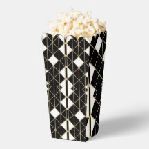 Art Deco Black and Gold Geometric luxury