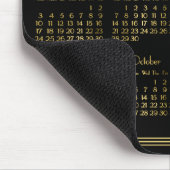 Art Deco Black Gold Jahrbuch Kalender 2020 Mousepa Mousepad (Ecke)