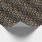 Art Deco Black Gold: Retro. Geschenkpapier (Ecke)