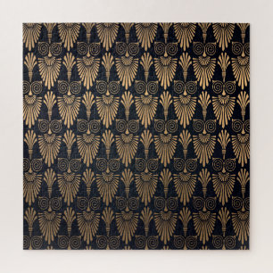 Art Deco Black Gold: Retro. Puzzle