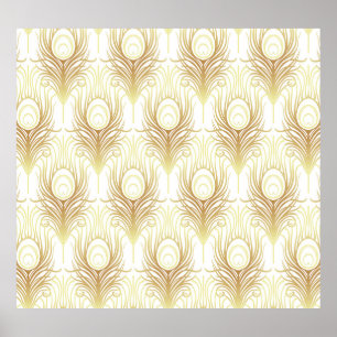Art Deco Black Gold: Roaring in den 1920ern Poster