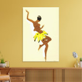 Art Deco | Black Thunder von Paul Colin Leinwanddruck (Insitu (Wohnzimmer))