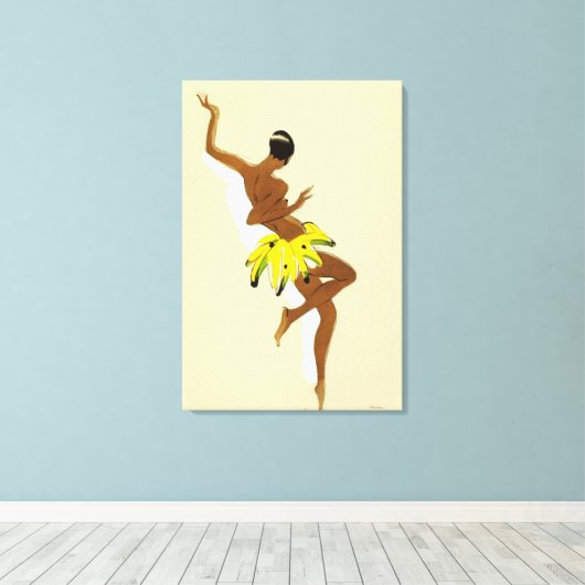 Art Deco | Black Thunder von Paul Colin Leinwanddruck (Insitu (Holzboden))