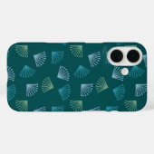 Art-Deco-Blätter Case-Mate iPhone Hülle (Rückseite (Horizontal))