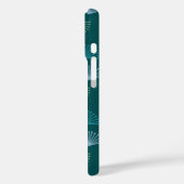 Art-Deco-Blätter Case-Mate iPhone Hülle (Rückseite / Links)