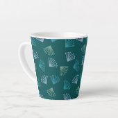 Art-Deco-Blätter Milchtasse (Linke Ecke)