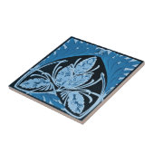 Art Deco Blau Fliese (Seite)