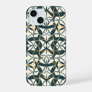 Art Deco Blüh iPhone 15 Hülle