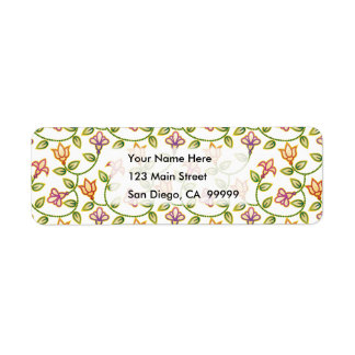 Art-Deco-Blume, Blätter und Beads JEDER FARBBACKG