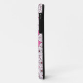 Art-Deco-Blume Case-Mate iPhone Hülle (Hinten/Links)