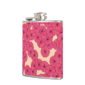 Art-Deco-Blume Flachmann (Links)