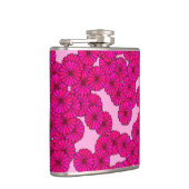 Art-Deco-Blume Flachmann (Rechts)