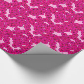 Art-Deco-Blume Geschenkpapier (Ecke)