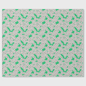 Art-Deco-Blume Geschenkpapier (Flach)