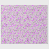 Art-Deco-Blume Geschenkpapier (Flach)