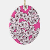 Art-Deco-Blume Keramikornament (Rechts)