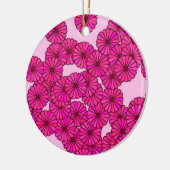 Art-Deco-Blume Keramikornament (Links)