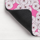Art-Deco-Blume Mousepad (Ecke)