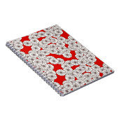 Art-Deco-Blume Notizblock (Rechte Seite)